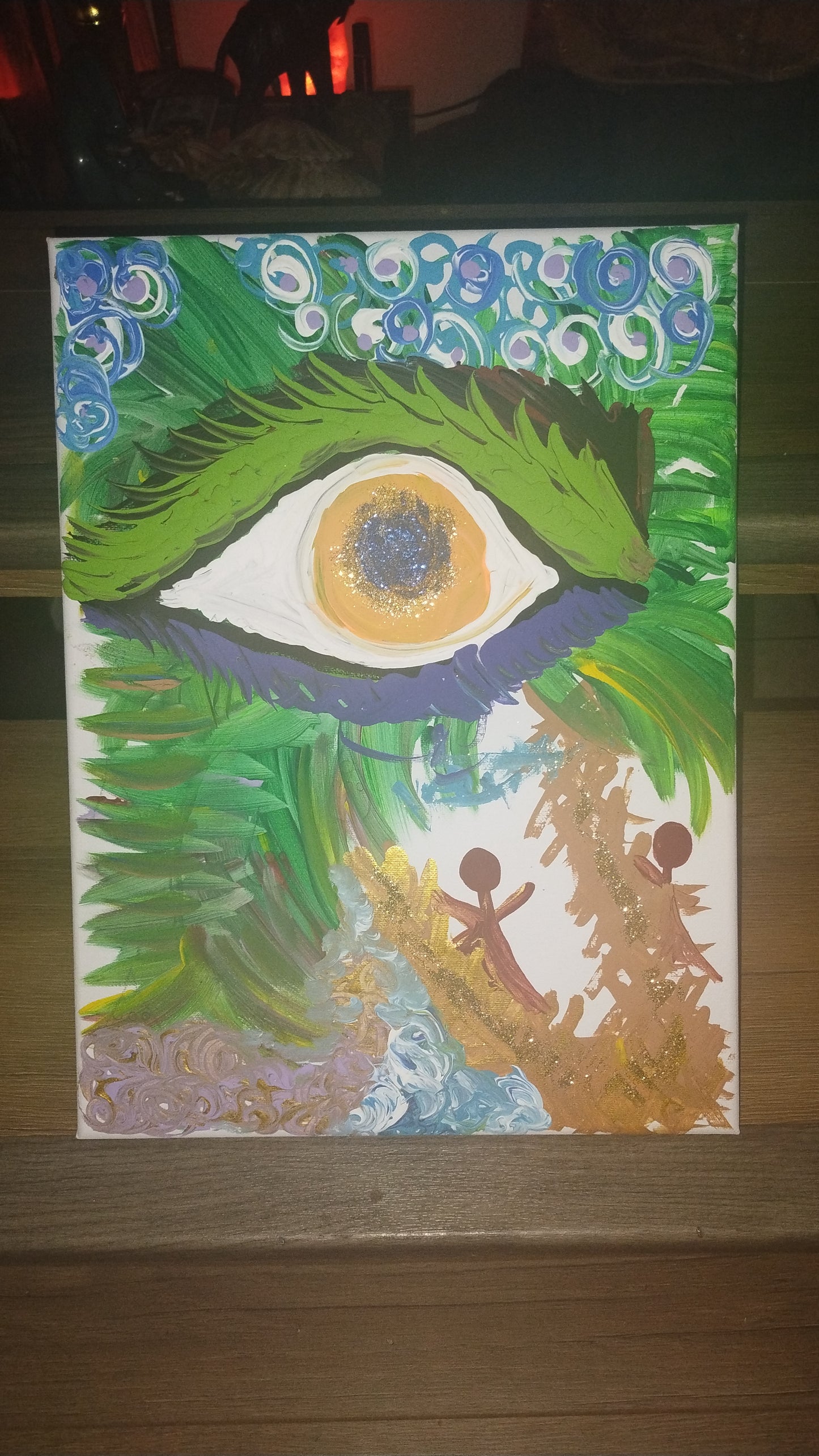 Custom Art Portrait " Each one Reach one "