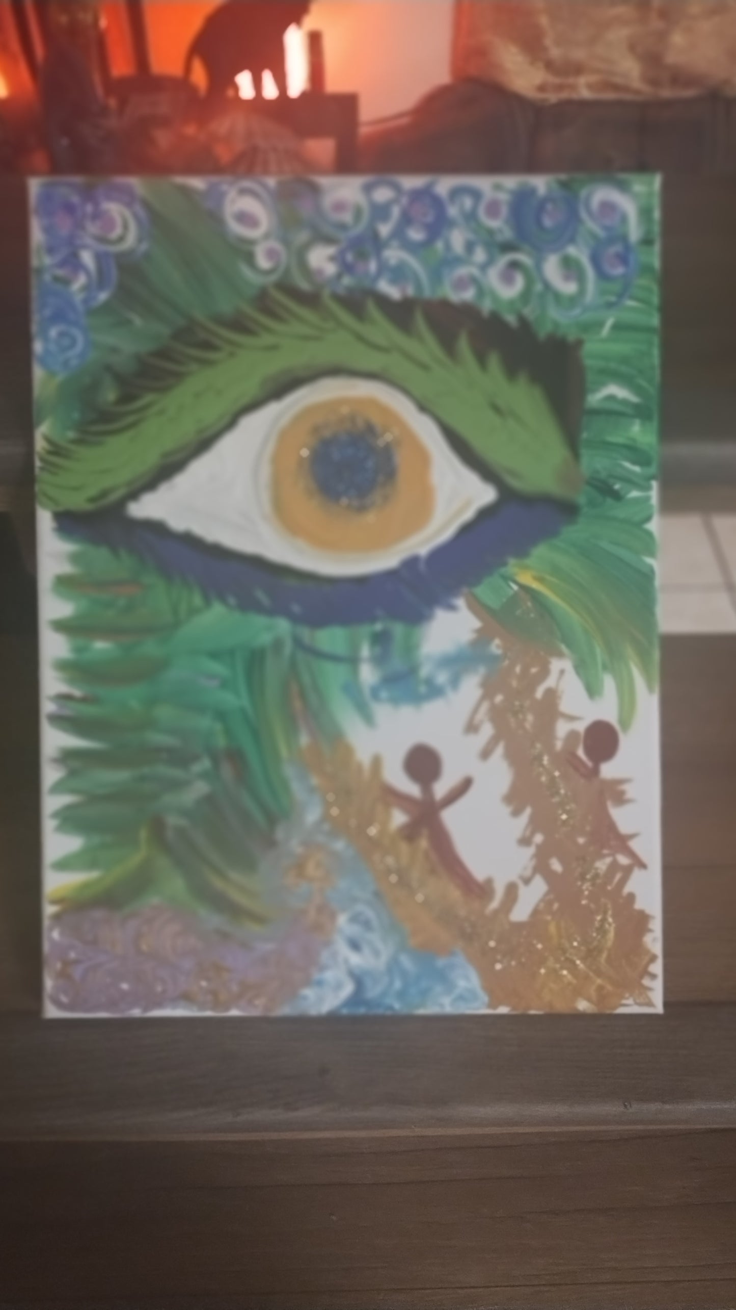 Custom Art Portrait " Each one Reach one "