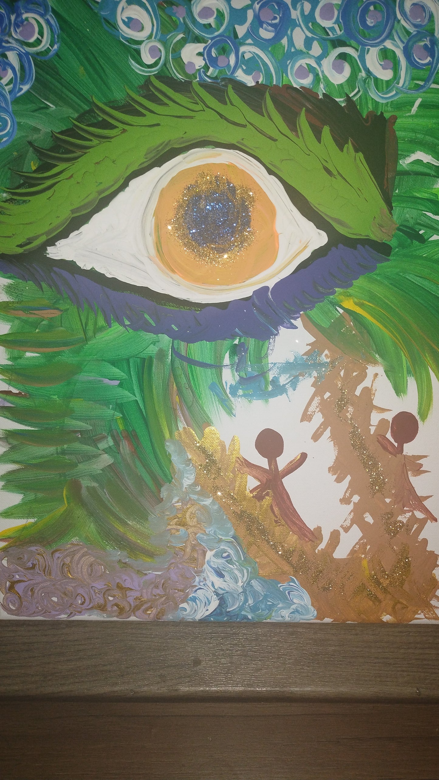 Custom Art Portrait " Each one Reach one "