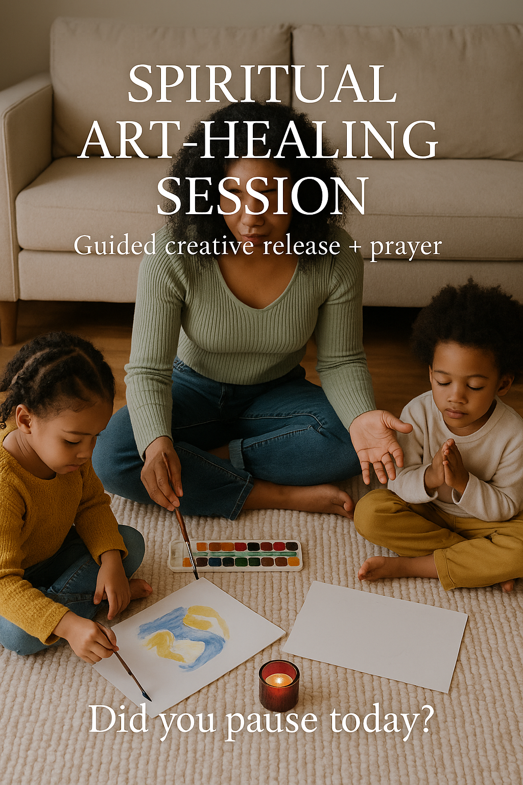 Spiritual Art Healing Session — Guided Creative Release + Prayer
