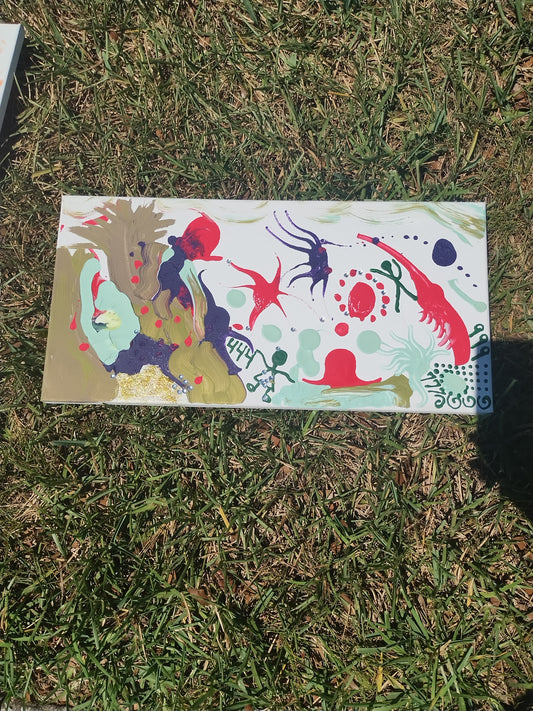 Custom Art Portrait "Eye Sea Views"