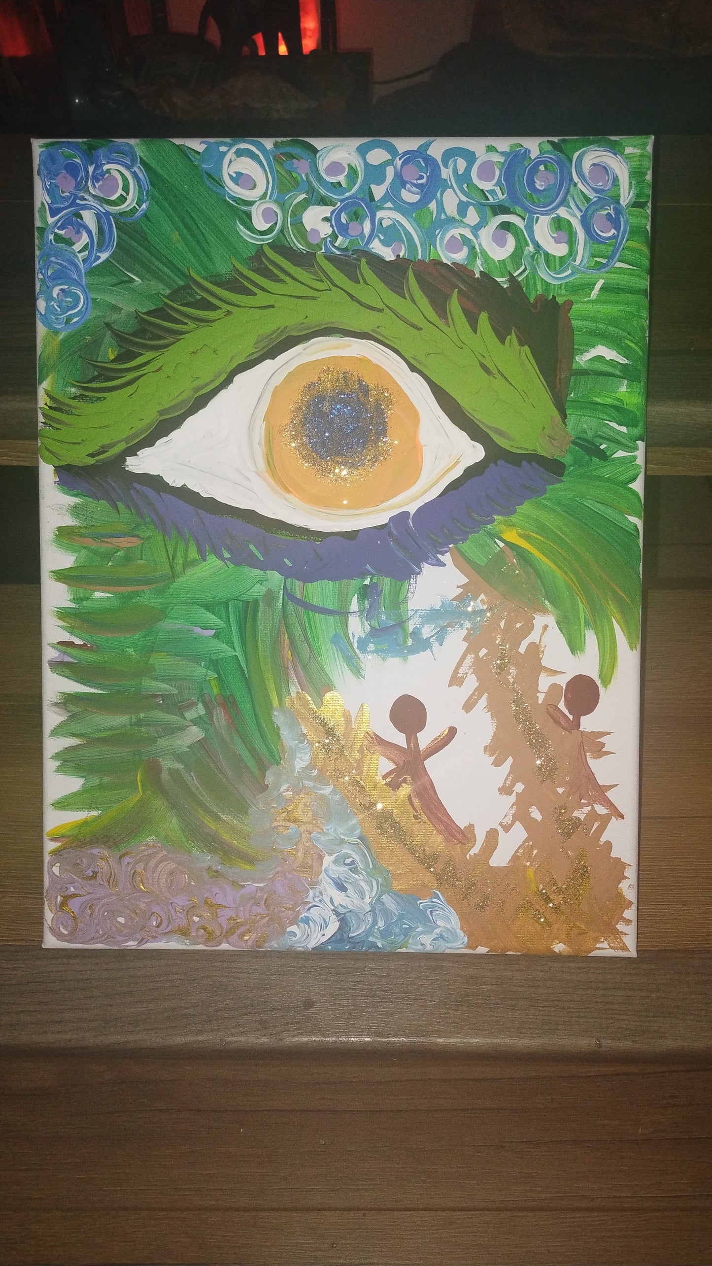 Custom Art Portrait " Each one Reach one "