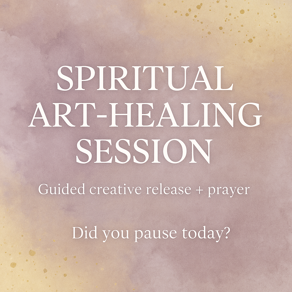 Spiritual Art Healing Session — Guided Creative Release + Prayer